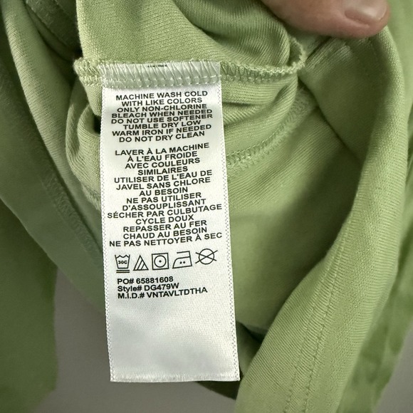 Devon & Jones Ladies' DRYTEC20™ Performance Quarter-Zip Size Small Lime‎ Green - Picture 7 of 9